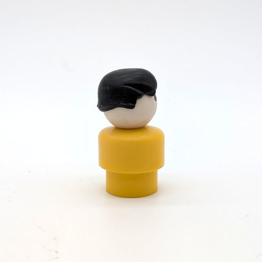Boy - Yellow Body | Black Hair - Fisher Price Little People