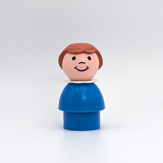 Girl - Blue Body | Brown Hair - Fisher Price Little People