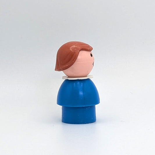 Girl - Blue Body | Brown Hair - Fisher Price Little People