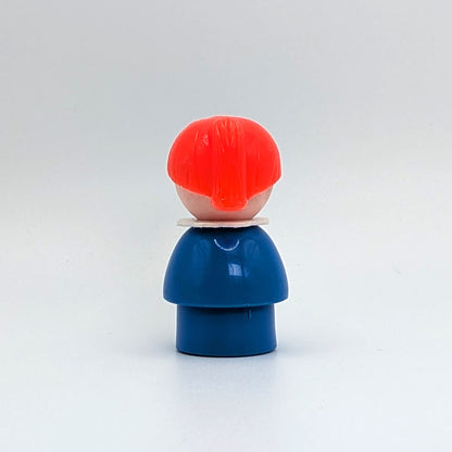 Girl - Blue Body | Red Ponytail - Fisher Price Little People