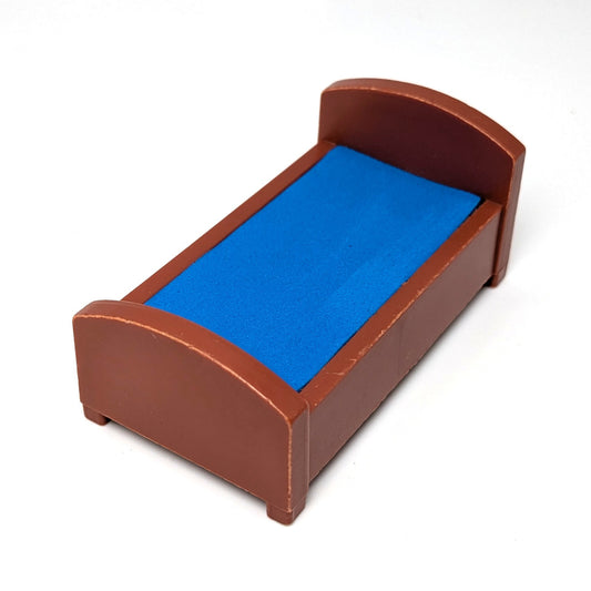 Single Bed Brown - Fisher Price Little People