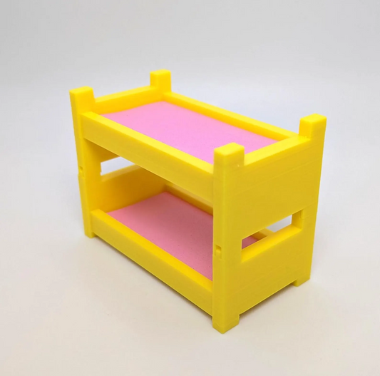 Bunk Bed Set 3D Printed Replica - Fisher Price Little People