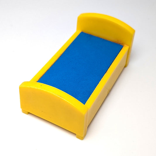 Single Bed Yellow - Fisher Price Little People
