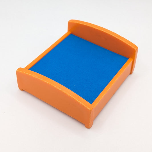 Double Bed Orange - Fisher Price Little People