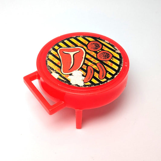 BBQ Grill Red (Damaged Litho) - Fisher Price Little People