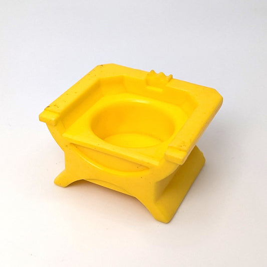 Throne Chair Short Yellow - Fisher Price Little People