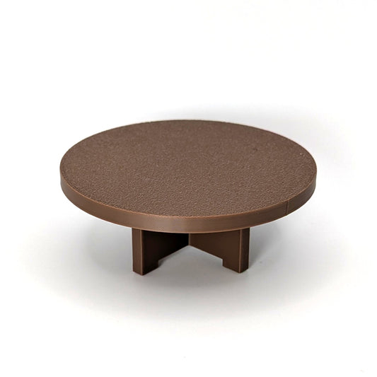 Round Table Brown 3D Printed Replica - Fisher Price Little People