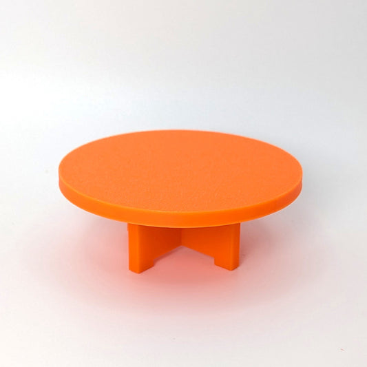 Round Table Orange 3D Printed Replica - Fisher Price Little People