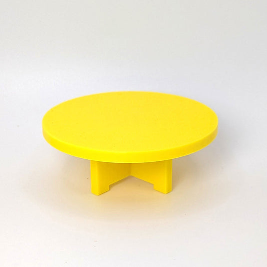 Round Table Yellow 3D Printed Replica - Fisher Price Little People
