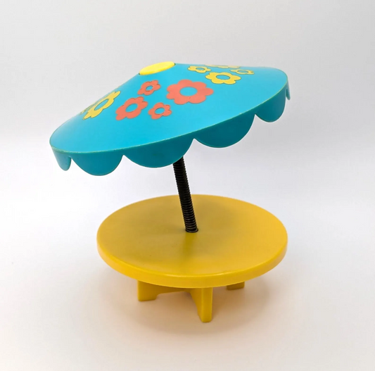 Umbrella Table Yellow/Blue - Fisher Price Little People
