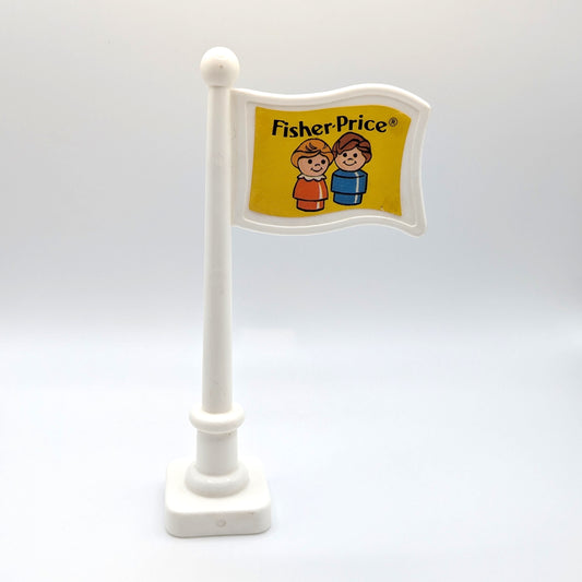 Flag White - Fisher Price Little People