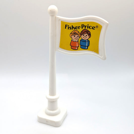 Flag White - Fisher Price Little People