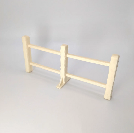Fence White Knife-Whittled - Fisher Price Little People