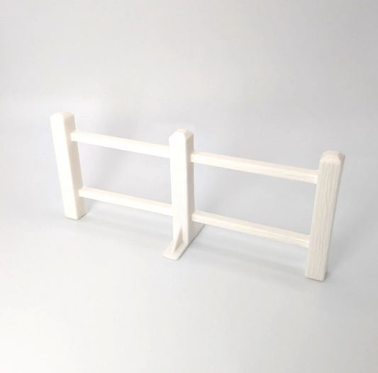 Fence White Woodgrain - Fisher Price Little People