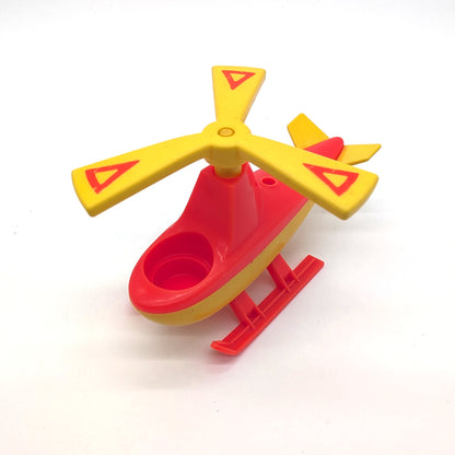 Helicopter Orange/Yellow - Fisher Price Little People