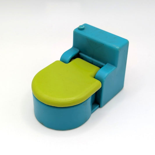 Toilet Blue/Green - Fisher Price Little People