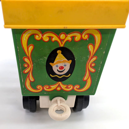Train Cage Car Green/Yellow - Fisher Price Little People