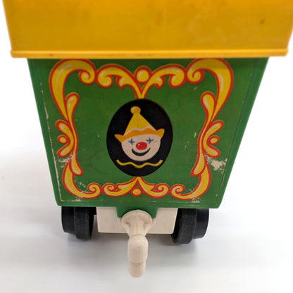 Train Cage Car Green/Yellow - Fisher Price Little People