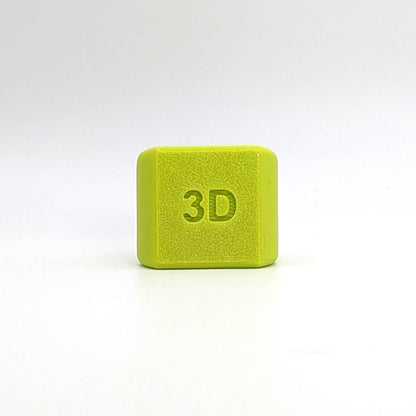 Suitcase Hatbox Green 3D Printed Custom - Compatible with Little People