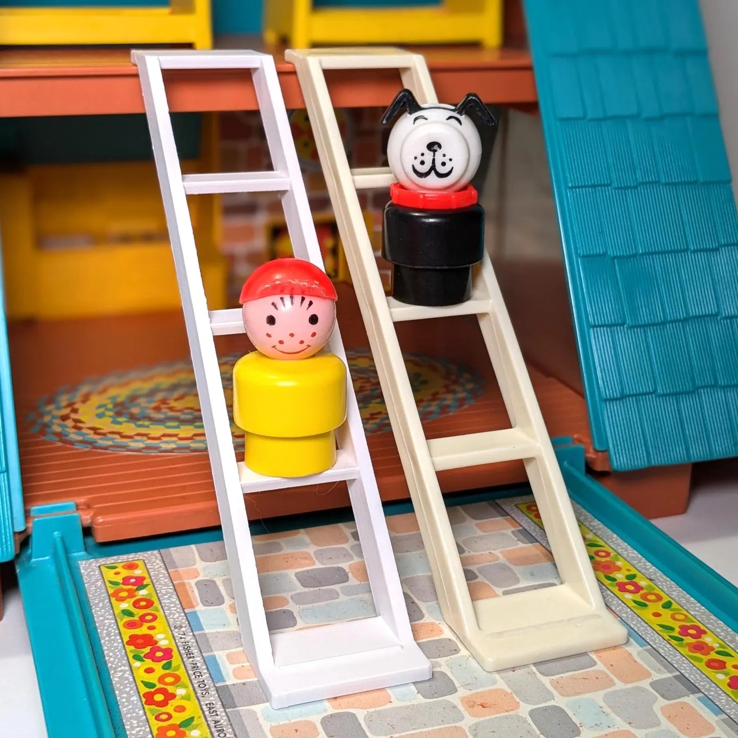 A Frame Ladder 3D Printed Replica - Fisher Price Little People