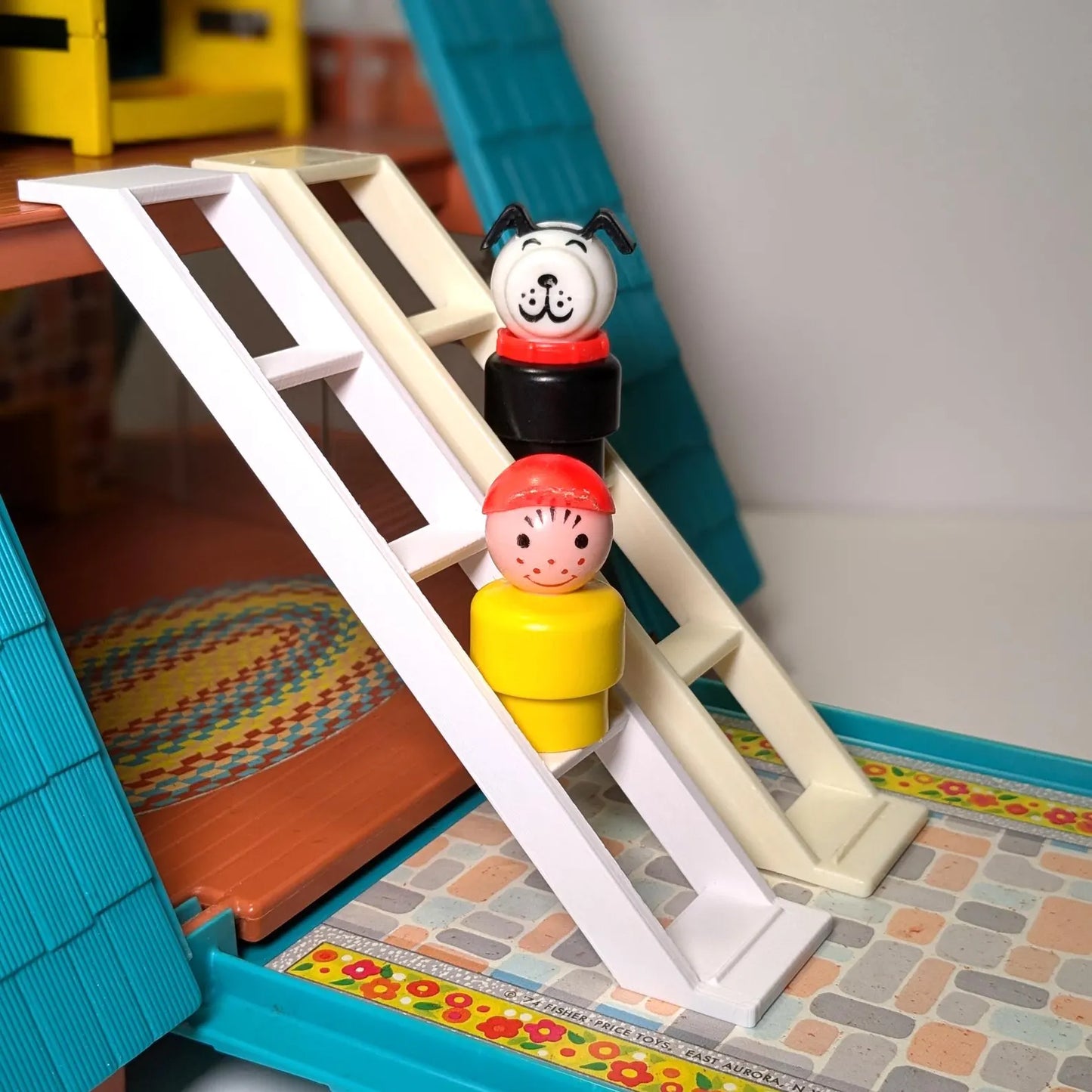 A Frame Ladder 3D Printed Replica - Fisher Price Little People