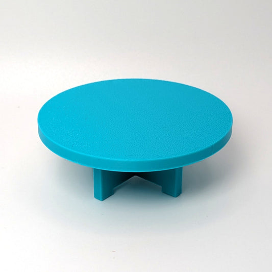 Round Table Turquoise 3D Printed Replica - Fisher Price Little People