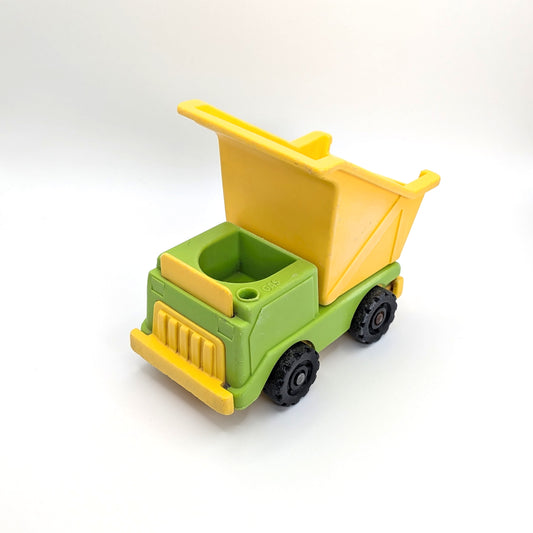 Dump Truck Green/Yellow - Fisher Price Little People