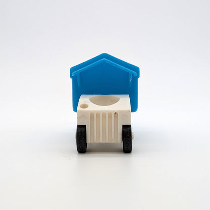 Dump Truck - Blue Triangle - Fisher Price Little People