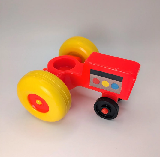 Tractor Red with Yellow Wheels - Fisher Price Little People