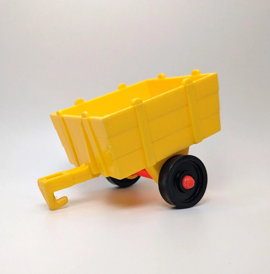 Cart Yellow with Red Axle - Fisher Price Little People