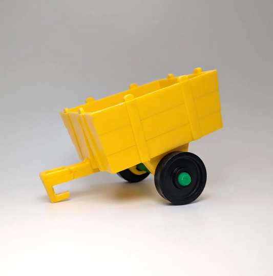 Cart Yellow with Green Axle - Fisher Price Little People