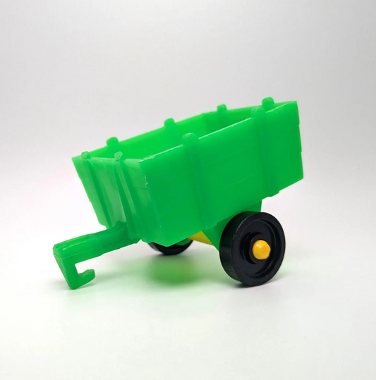 Cart Green with Yellow Axle - Fisher Price Little People