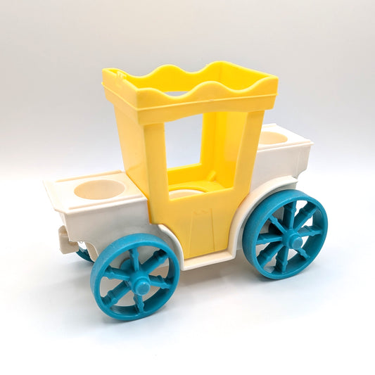 Royal Carriage White/Yellow - Fisher Price Little People