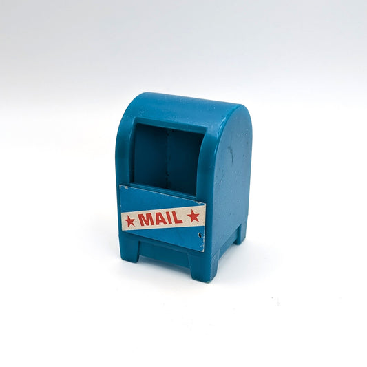 Mailbox Blue with Litho - Fisher Price Little People