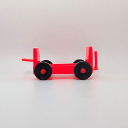 Tram Baggage Car Red - Fisher Price Little People