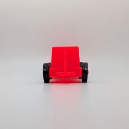 Tram Baggage Car Red - Fisher Price Little People
