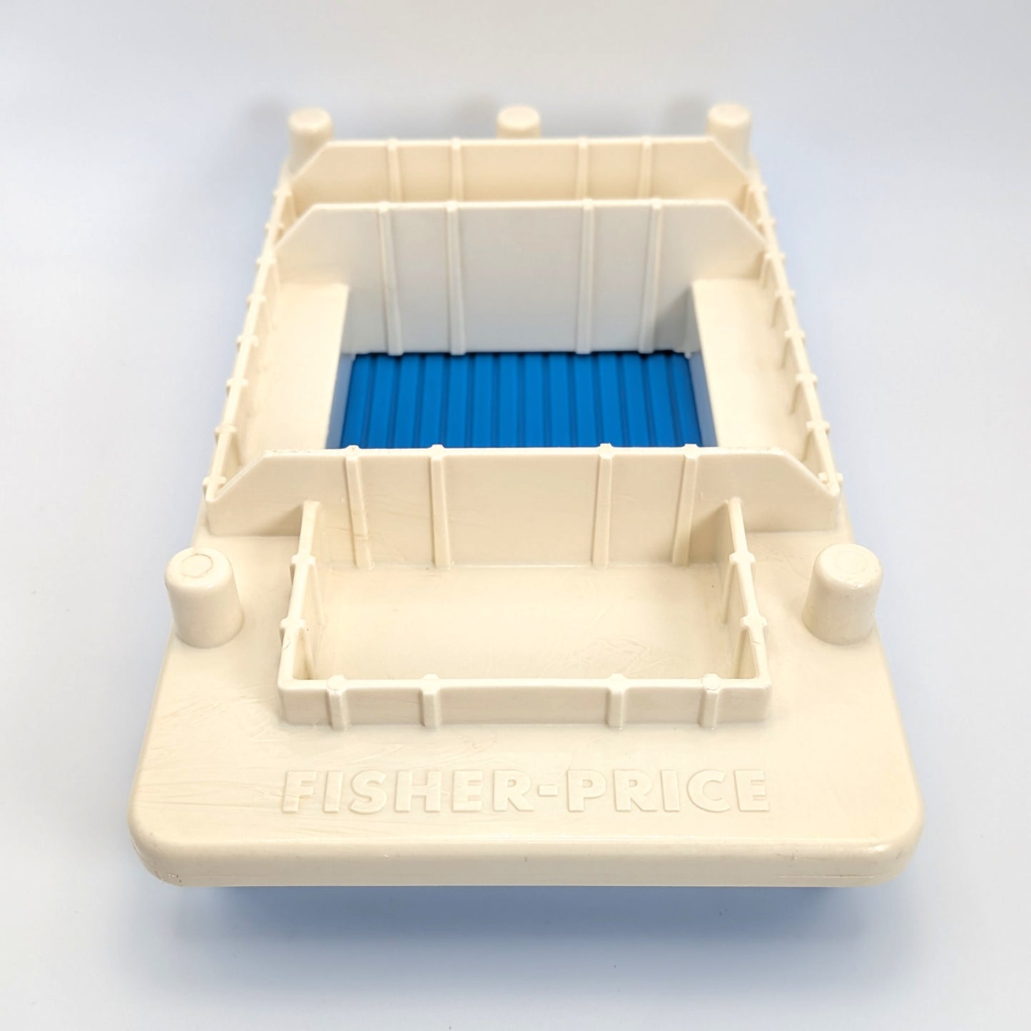 Barge Boat White/Blue - Fisher Price Little People