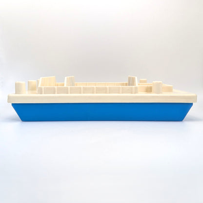 Barge Boat White/Blue - Fisher Price Little People