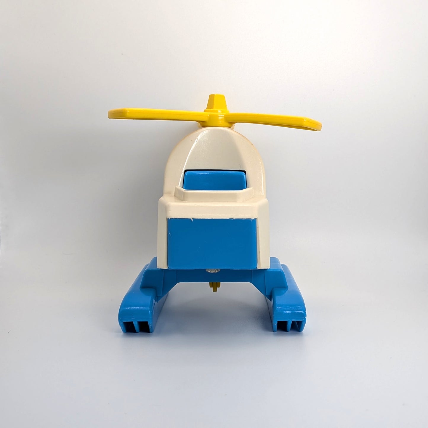 Helicopter White/Blue/Yellow - Fisher Price Little People