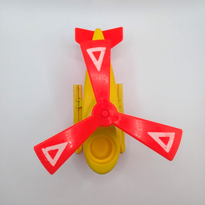 Helicopter Yellow/Red - Fisher Price Little People