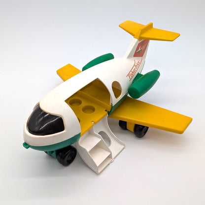 Airplane White/Green/Yellow - Fisher Price Little People
