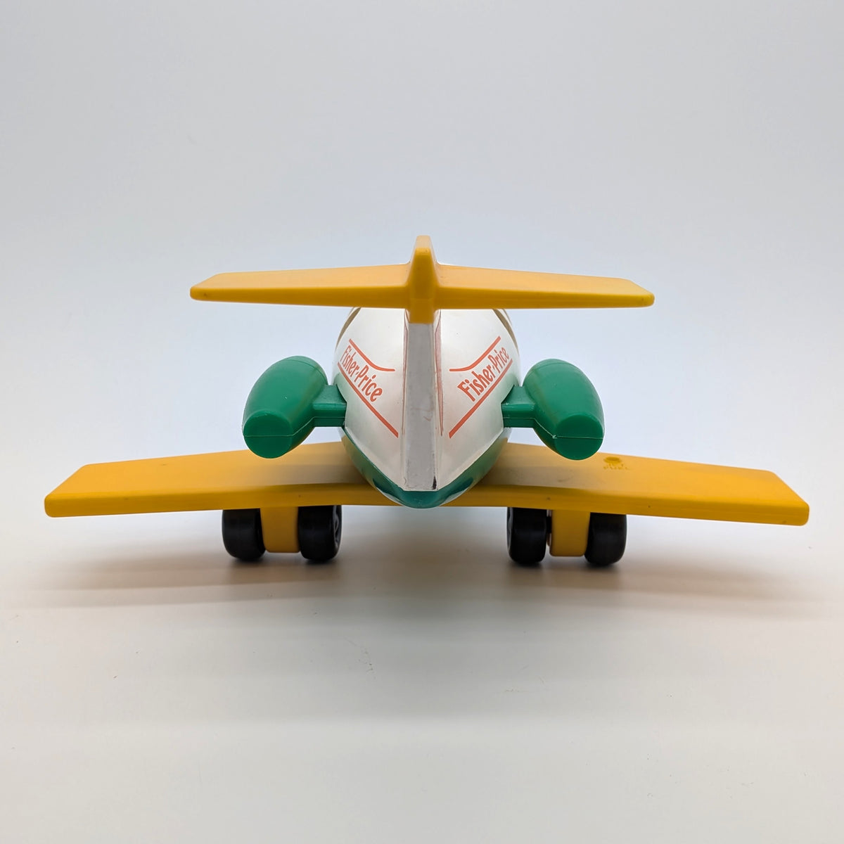 Airplane White/Green/Yellow - Fisher Price Little People