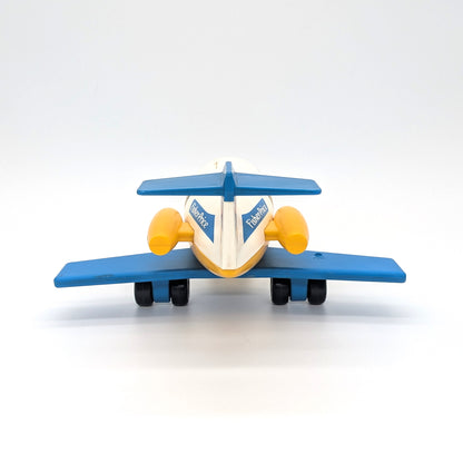Airplane White/Yellow/Blue - Fisher Price Little People
