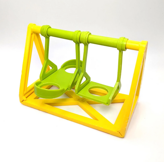 Swing Set Yellow/Green - Fisher Price Little People