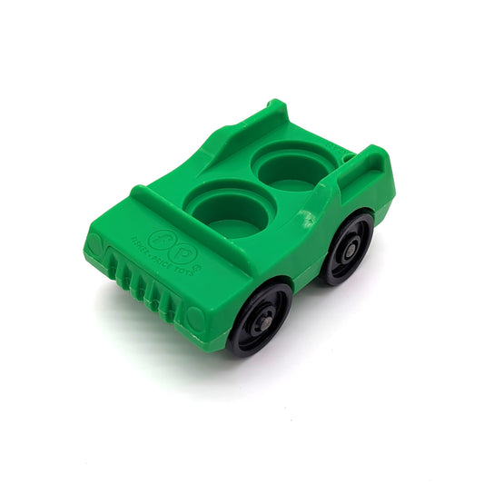 2‑Seat Car Green - Fisher Price Little People