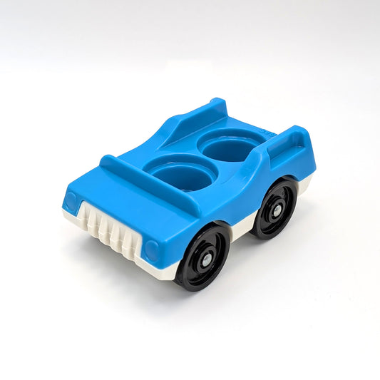 2-Seat Car Blue/White - Fisher Price Little People