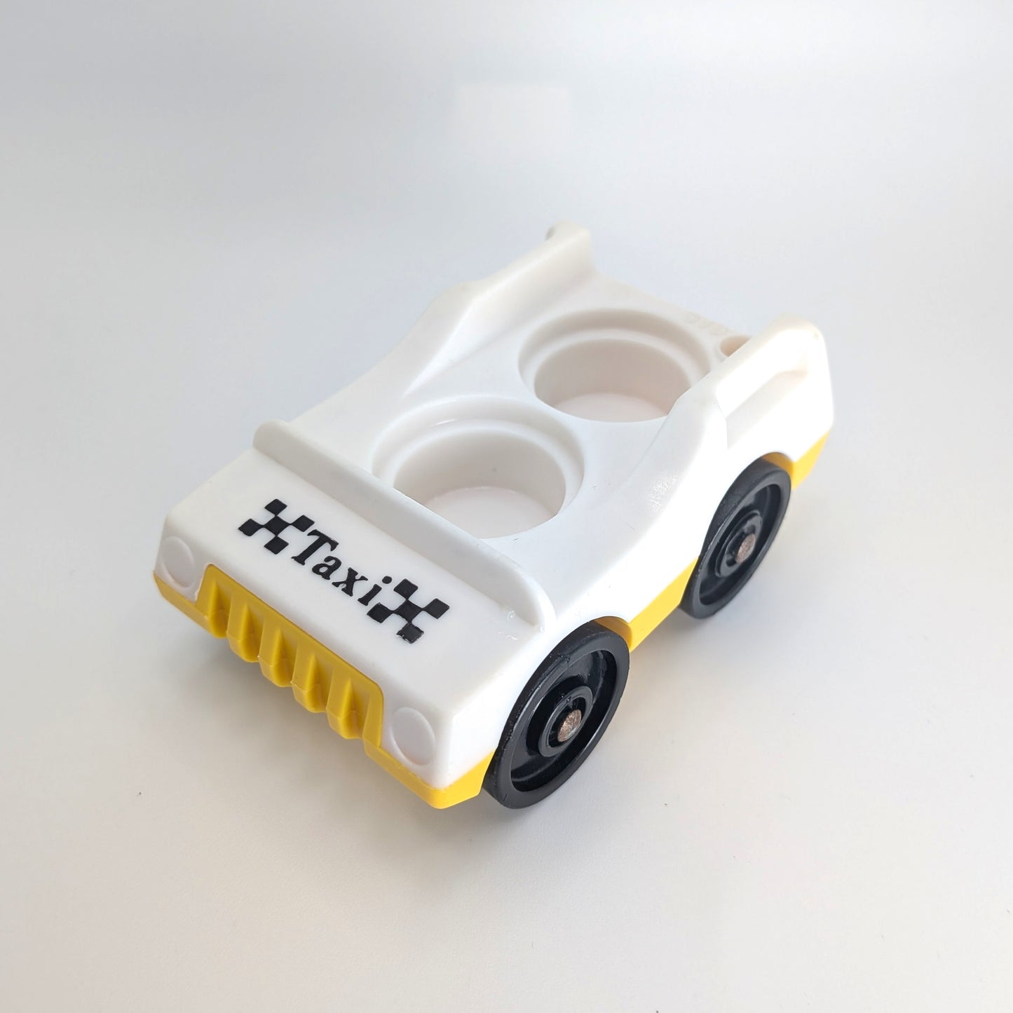 Taxi Cab White/Yellow - Fisher Price Little People