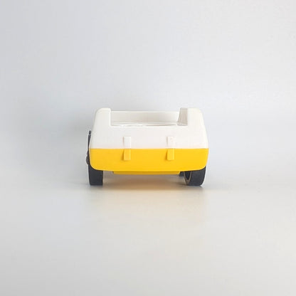 Taxi Cab White/Yellow - Fisher Price Little People