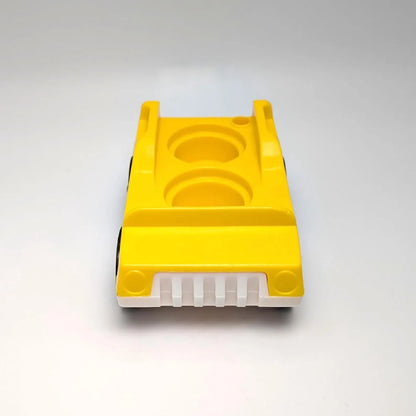 2‑Seat Car Yellow/White - Fisher Price Little People