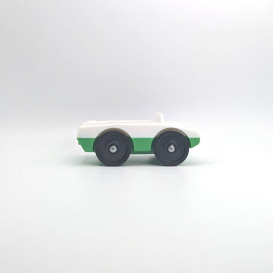 1‑Seat Car White/Green - Fisher Price Little People